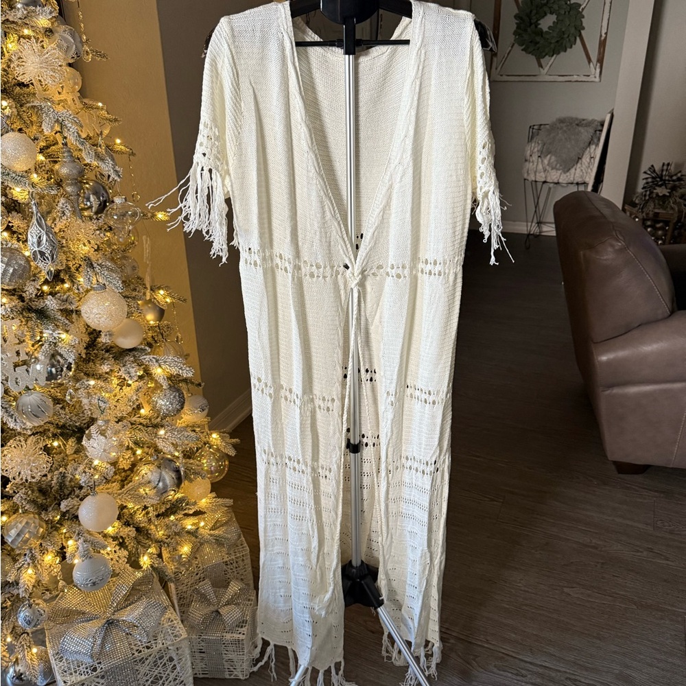 Camilla Crochet Kimono NWT